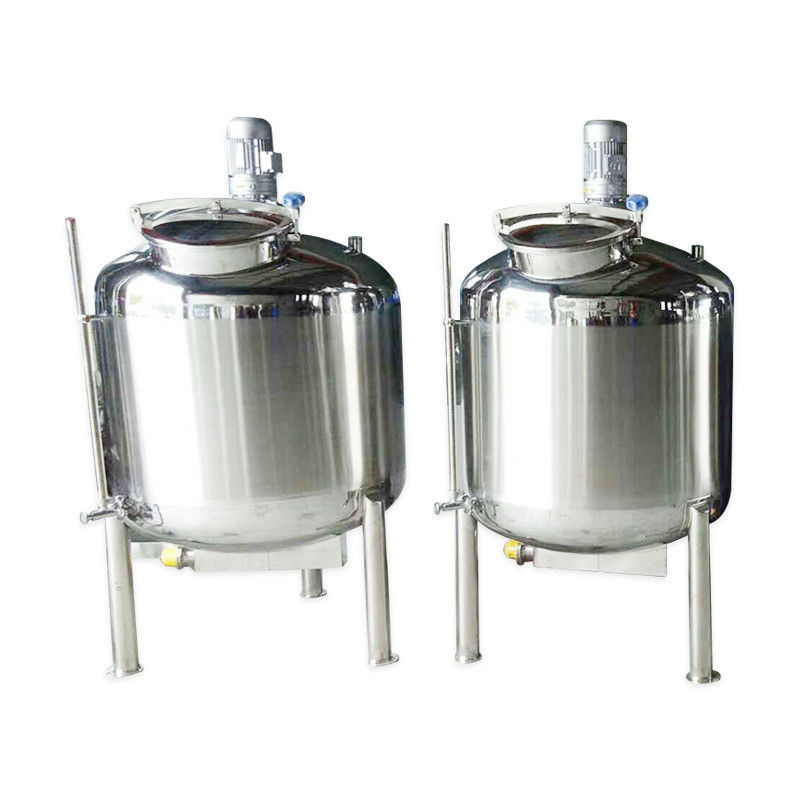 Polished Welding Stainless Steel Storage Tank Custom Chemical Storage Tank