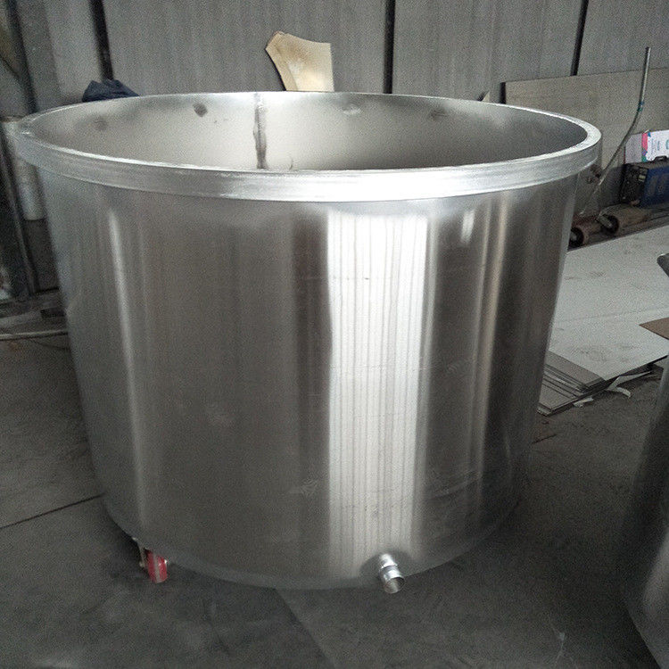 Big Capacity SS 304 Water Tank STEP Drawing Oil Storage Containers